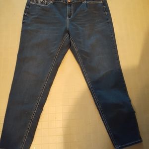 Plus size womens skinny jeans